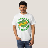 Irish American St Patrick's Day T-Shirt (Vorne ganz)
