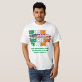 Irish American St Patricks Day T-Shirt (Vorne ganz)