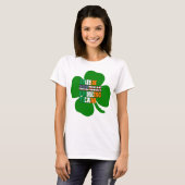 Irish American St Patricks Day Trinkteam T-Shirt (Vorne ganz)