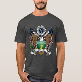 Irish American Wappen T - Shirt