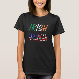 Irish American Womens Basic TShirt cn