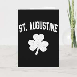 Irish Amerikanischer Shamrock St. Augustine St. Pa Karte