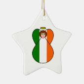 Irish Angel Keramikornament (Rechts)