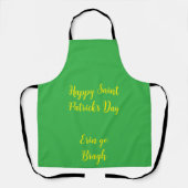 Irish Apron Saint Patrick's Day Schürze (Vorderseite)