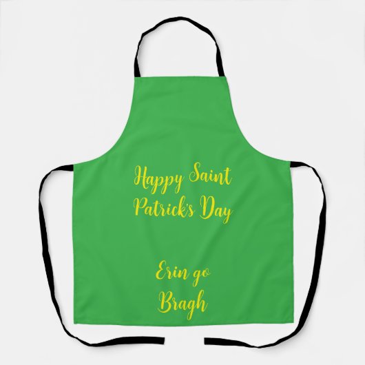 Irish Apron Saint Patrick's Day Schürze (Vorderseite)