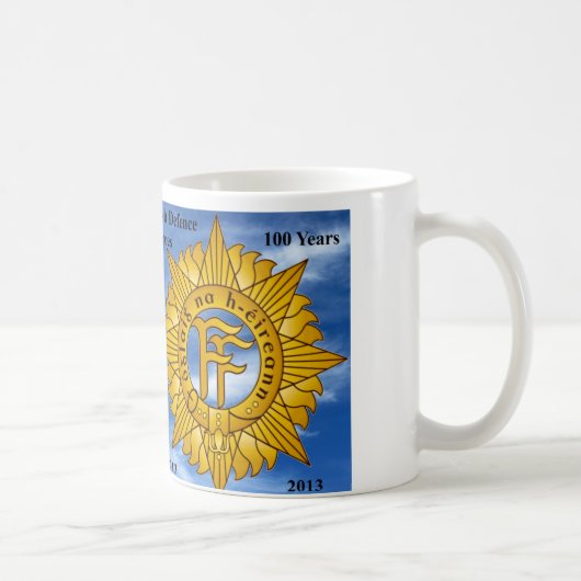 Irish Army Abzeichen für klassische Tasse (Rechts)