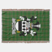 Irish Aston Coat of Arms Familienwappen Irland Decke (Vorderseite)