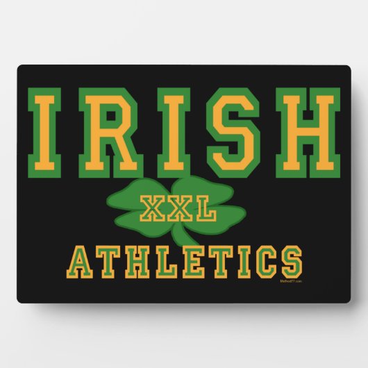 Irish Athletics Plaques Fotoplatte (Vorderseite)