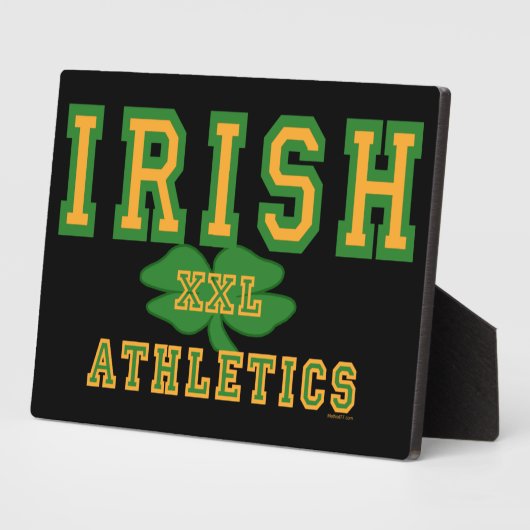 Irish Athletics Plaques Fotoplatte (Seite)