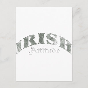 Irish Attitude Distance Postkarte
