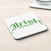 Irish Attitude Getränkeuntersetzer (Linke Seite)