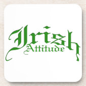 Irish Attitude Getränkeuntersetzer (Vorderseite)