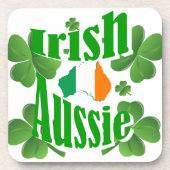 Irish aussie getränkeuntersetzer (Vorderseite)