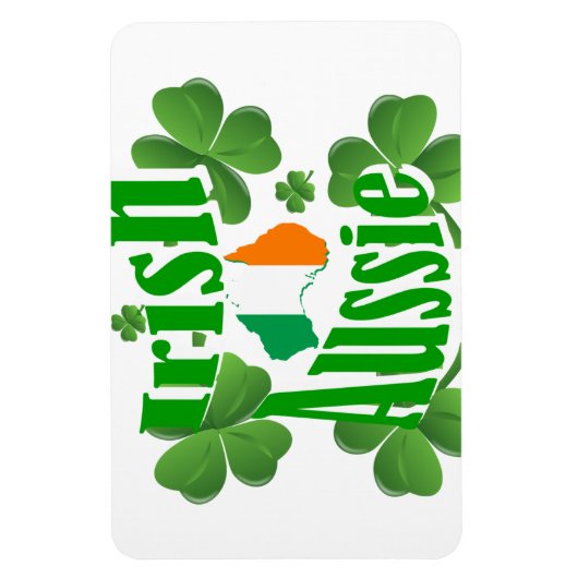Irish aussie magnet (Vertikal)