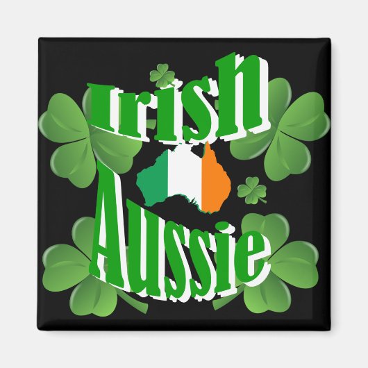 Irish aussie magnet (Vorne)