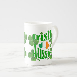 Irish aussie porzellantasse