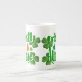 Irish aussie porzellantasse (Vorderseite)