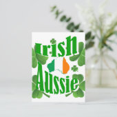 Irish aussie postkarte (Stehend Vorderseite)