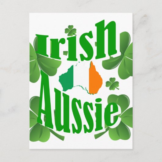 Irish aussie postkarte (Vorderseite)