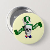 Irish Aussie St Patrick's Day Button (Vorne & Hinten)