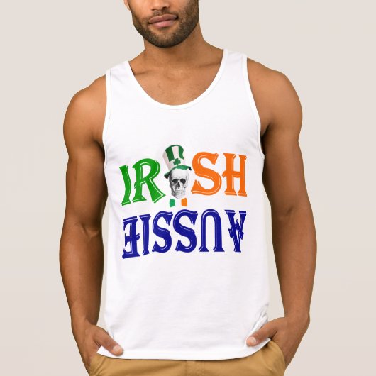 Irish Aussie St Patrick's Day T-Shirt (Vorderseite)