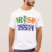 Irish Aussie St Patrick's Day T-Shirt (Vorderseite)
