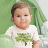 Irish Baby Babys sind eine schöne Art, Leute zu st Baby Strampler