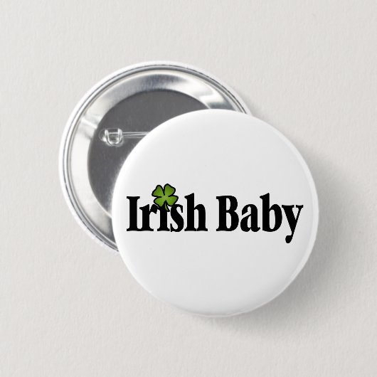Irish Baby Button (Vorne & Hinten)