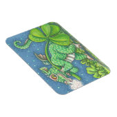 IRISH BABY DRAGON Fantasy KLEEBLATT MAGNET (Rechte Seite)