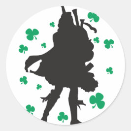 Irish Bagpiper Stickers