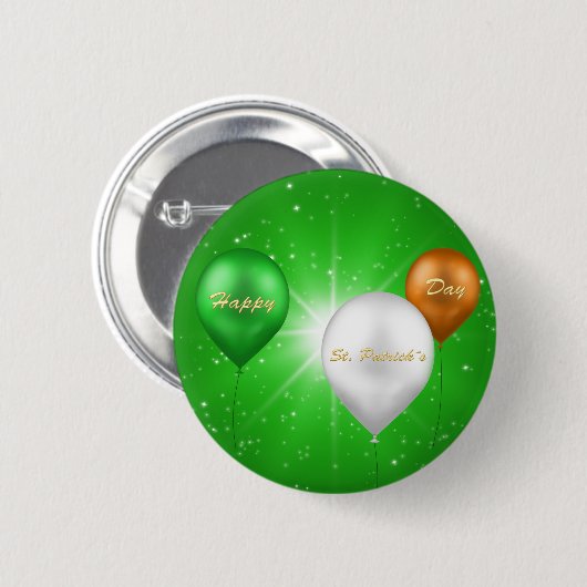 Irish Balloons - Button (Vorne & Hinten)