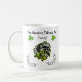 Irish Banshee Tasse - Folgt meiner Familie (Links)