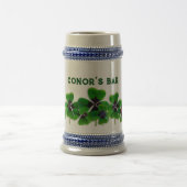 Irish Bar Four-Leaf Personalisiert Bierglas (Mittel)