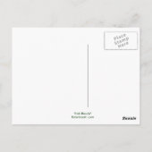 Irish Beauty Postcard Postkarte (Rückseite)