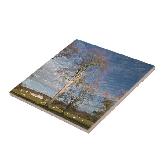 Irish Beech Trees Fliese (Seite)