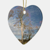 Irish Beech Trees Keramikornament (Links)
