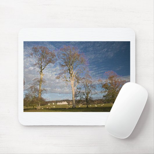 Irish Beech Trees Mousepad (Mit Mouse)