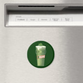 Irish Beer Glass Magnet (In Situ (Geschirrspüler))