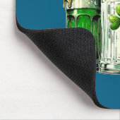 Irish Beer Ireland Flag St Patricks Day Mousepad (Ecke)