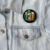 Irish Beer Ireland St Patricks Day Drinks Party Button (Beispiel)