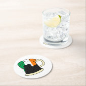 Irish Beer Round Paper Untersetzer (Vor Ort)