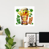 Irish Beer Spaß Poster (Heimbüro)