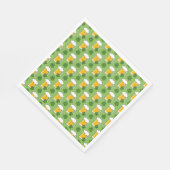 Irish Beer Tasse mit Kleeblatt Clover Pattern Serviette (Ecke)