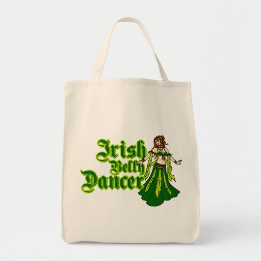 Irish Belly Dancer Tragetasche (Vorne)