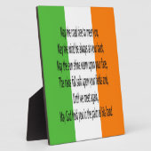 Irish Bessing Prayer Fotoplatte (Seite)