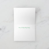 Irish Birthday Card Feiertagskarte (Innenseite)