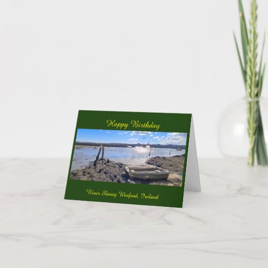 Irish Birthday Card Feiertagskarte (Vorderseite)