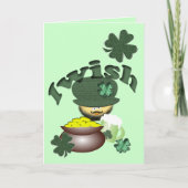 Irish Birthday Card Karte (Vorderseite)