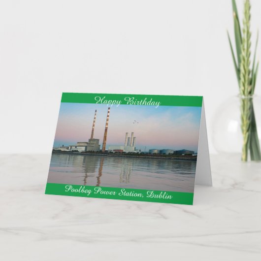 Irish Birthday Card Karte (Vorderseite)