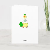 Irish Birthday Karte (Rückseite)